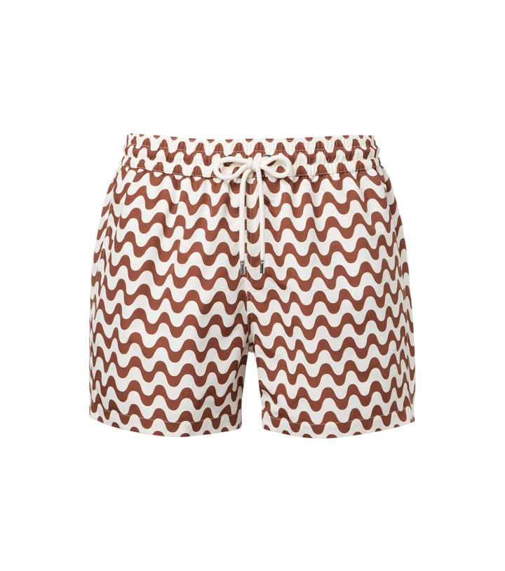 Photo: Frescobol Carioca Rio printed swim trunks