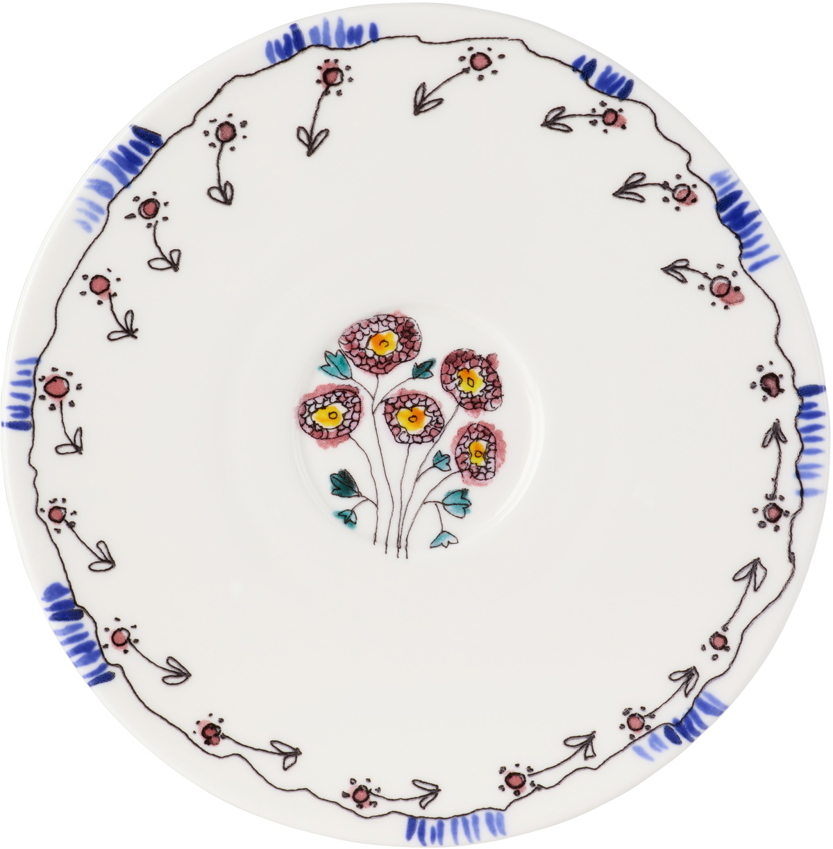 Marni White Serax Edition Tea Cup & Saucer Set