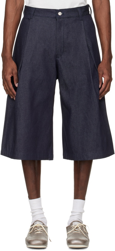 Photo: Seventh Navy 440 Bermuda Denim Shorts