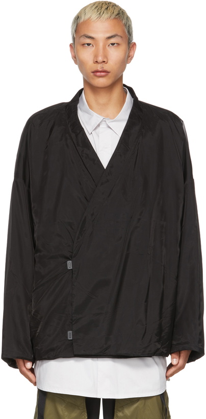 Photo: A. A. Spectrum Black Lightweight Mongolian Jacket