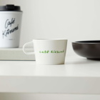 Maison Kitsuné Men's Cafe Kitsune X Kihara Mug M in Matcha