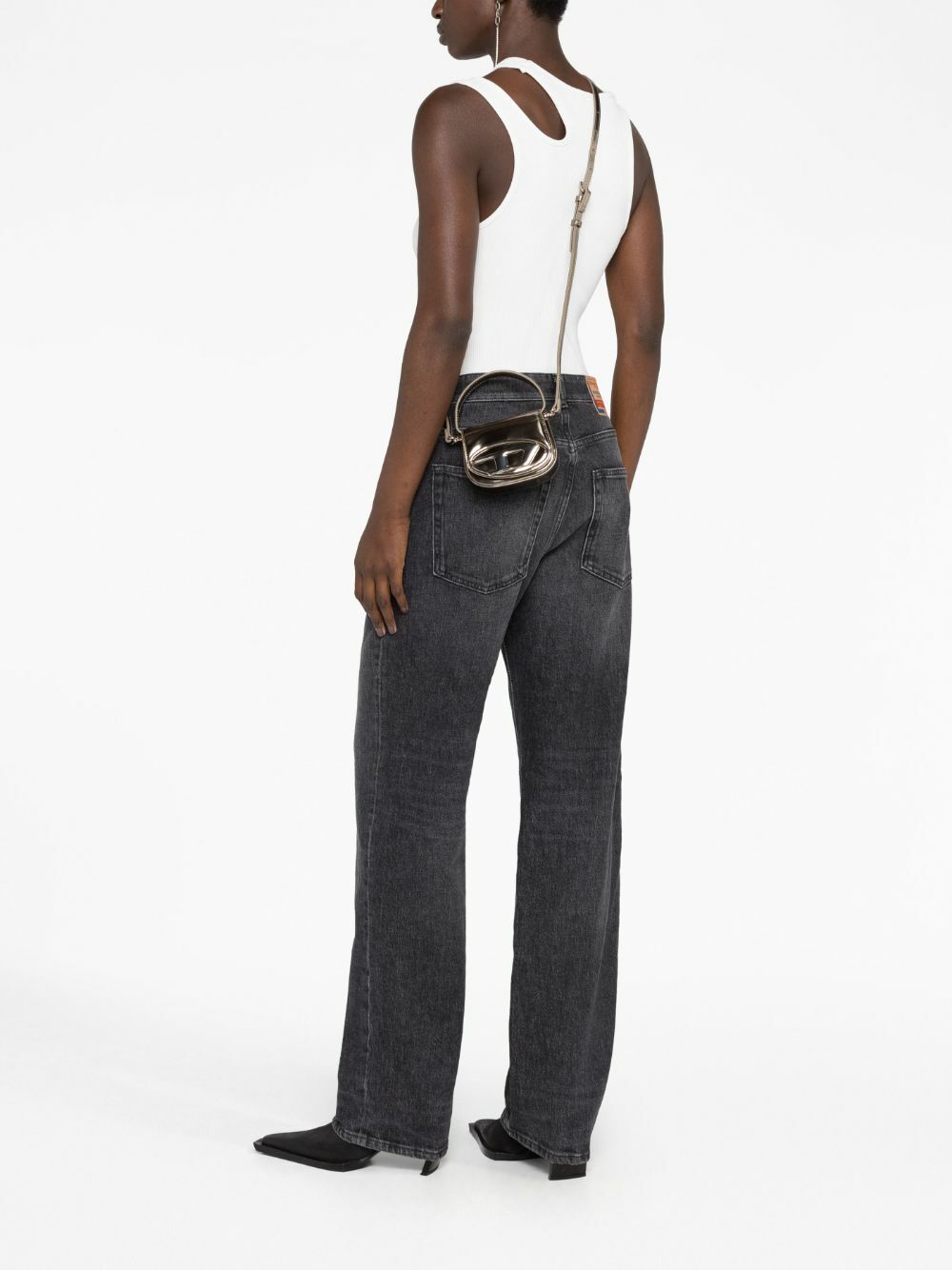DIESEL - Logo Leather Mini Bag