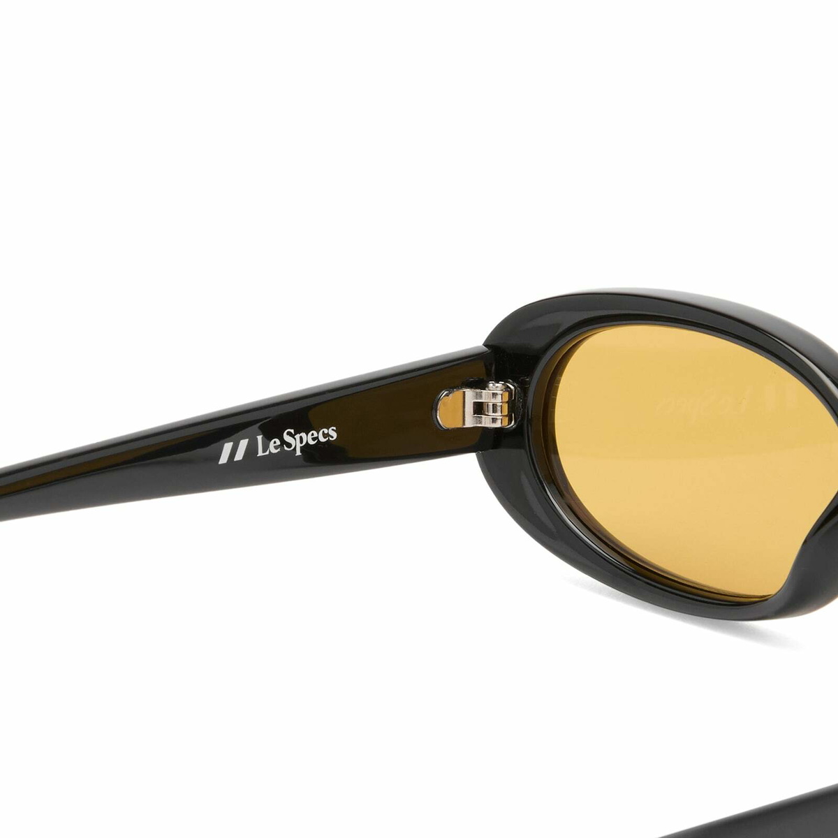 Le Specs Women's Outta Love Sunglasses in Black/Mustard Mono 