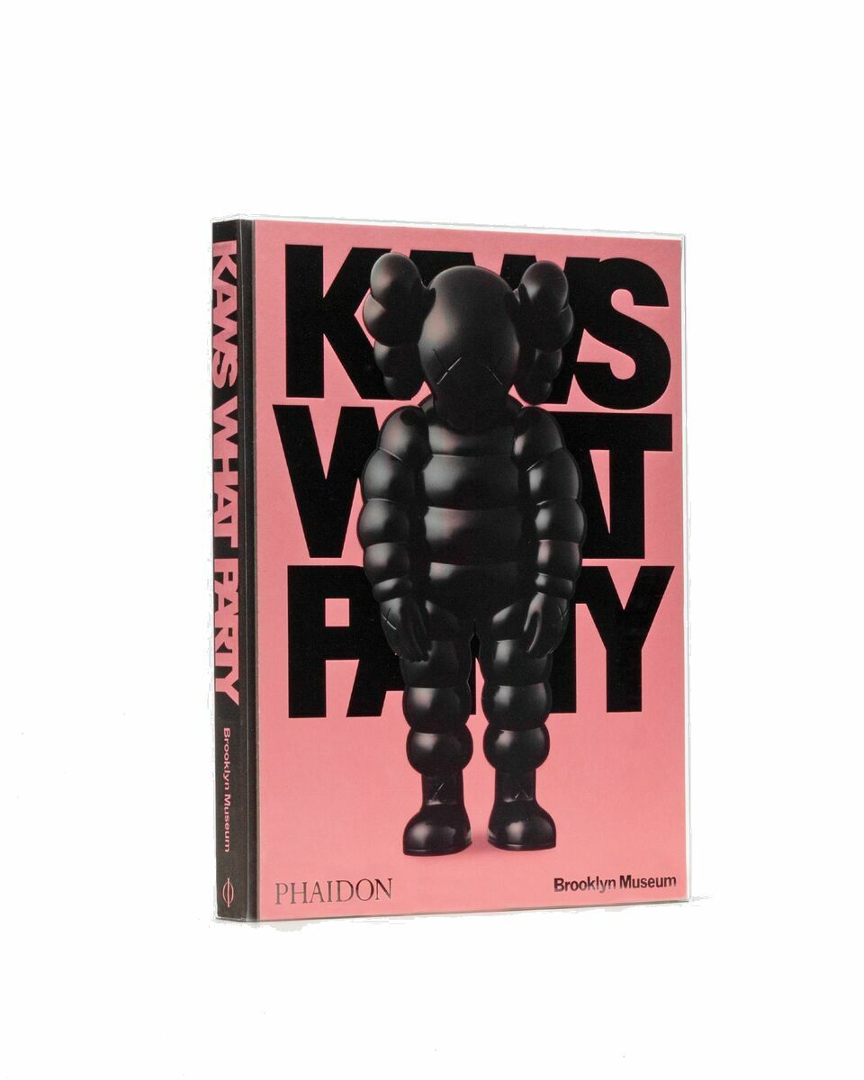 Photo: Phaidon "Kaws: What Party. Black On Pink Edition" By Eugenie Tsai & Daniel Birnbaum Multi - Mens - Art & Design