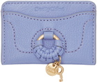 See by Chloé Blue Hana Card Holder