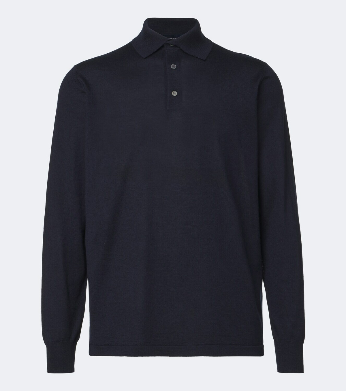 Thom Sweeney Cashmere and silk polo sweater