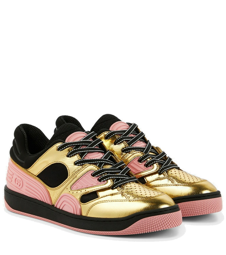 Photo: Gucci - Gucci Basket low-top sneakers