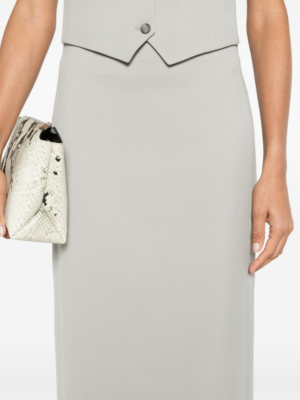 WARDROBE.NYC Straight Maxi Skirt