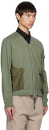 C.P. Company Khaki Zip Sweatshirt