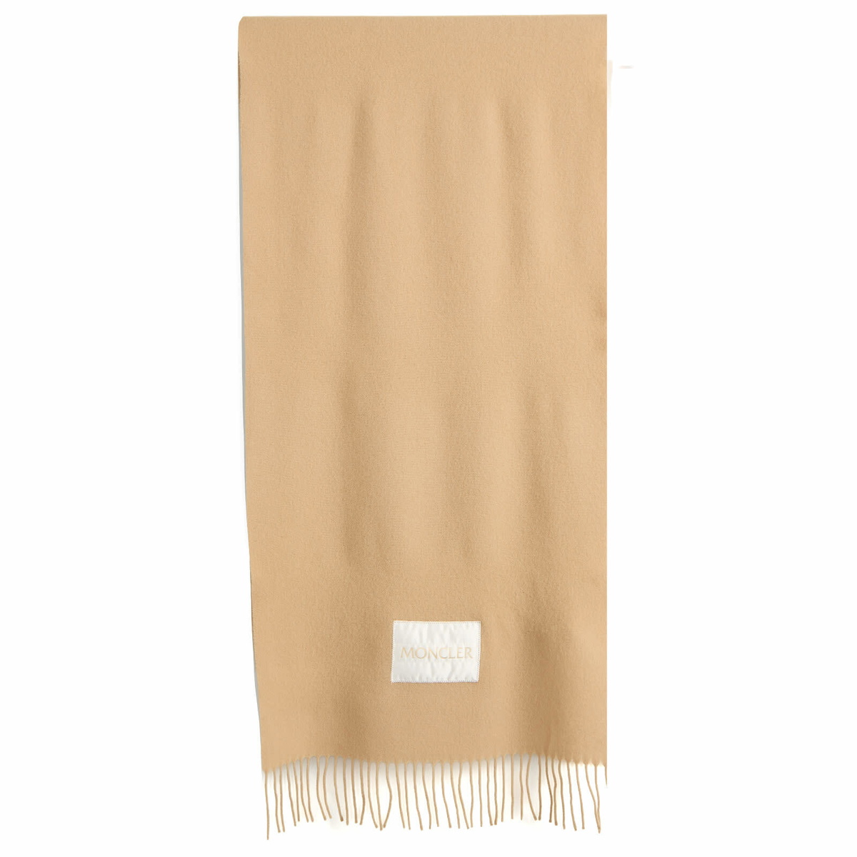 Moncler Women's Wool Scarf in Beige 