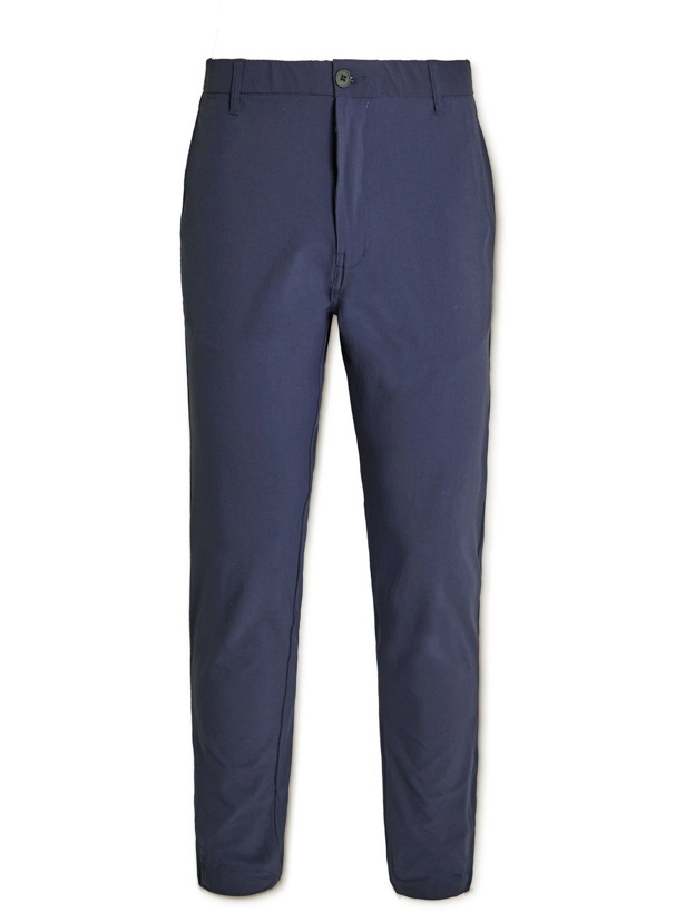 Photo: Onia - 360 Tech Slim-Fit Tapered Stretch-Nylon Trousers - Blue