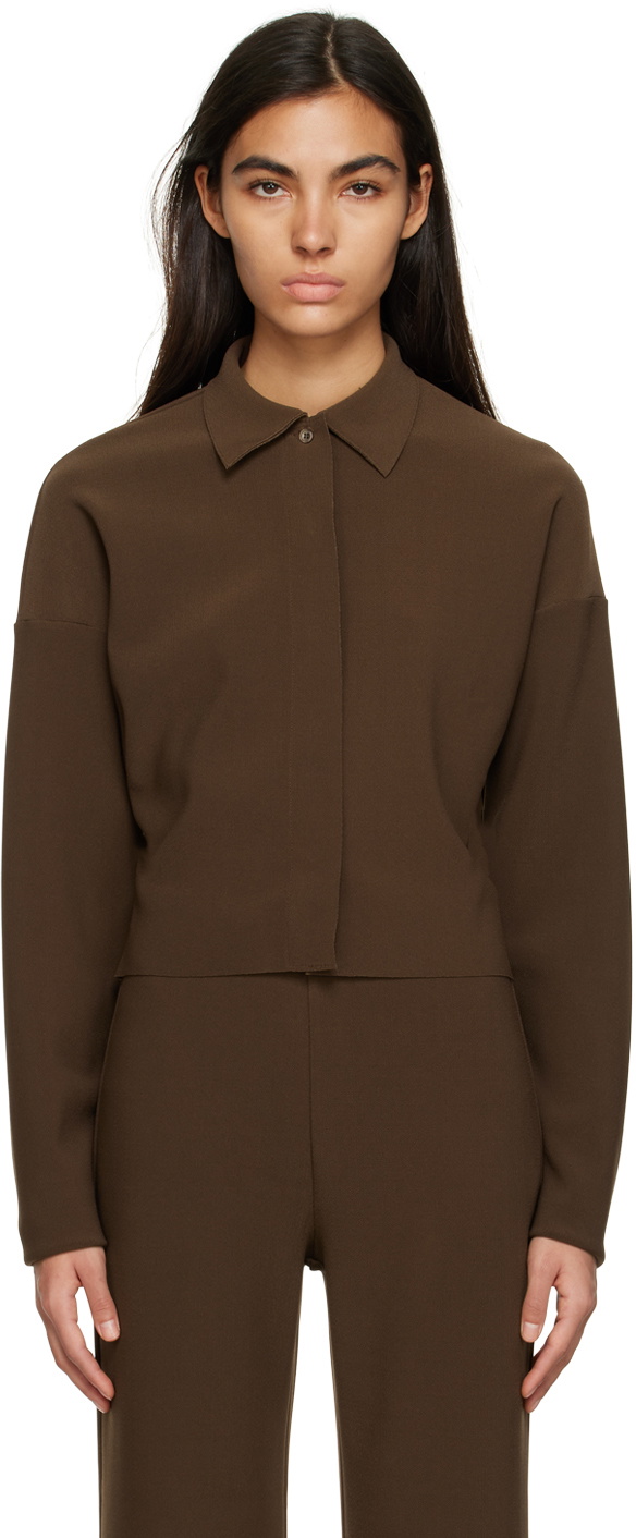 Birrot SSENSE Exclusive Brown Cardigan