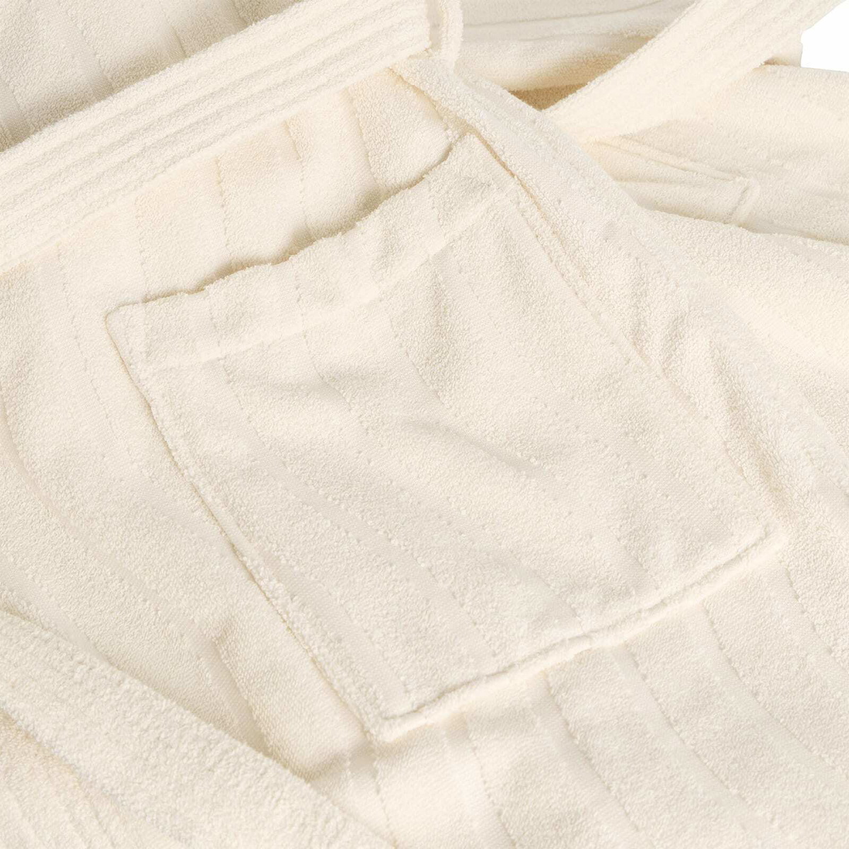 Baina Sulis Bath Robe in Ivory
