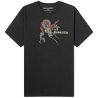 Maharishi Men's Embroided Sue-Rye Dragon T-Shirt in Black