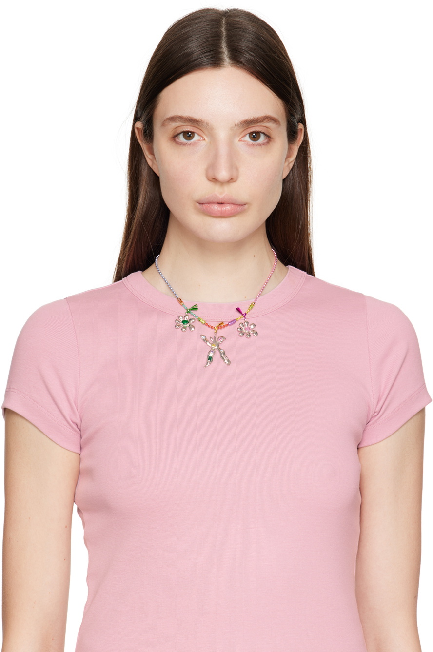 Collina Strada Multicolor Gemstone Mariposa Necklace