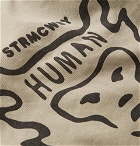Human Made - Logo-Print Cotton-Canvas Cargo Gilet - Beige
