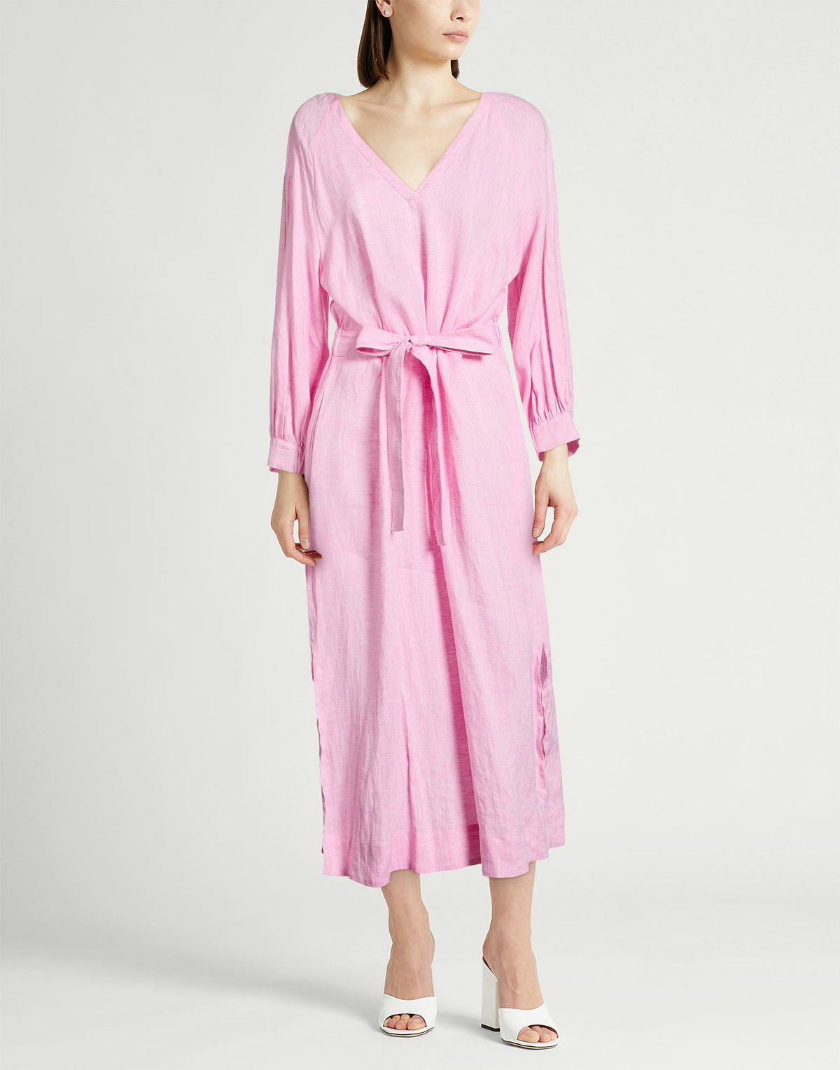 Peserico Womens Midi dress in Pink