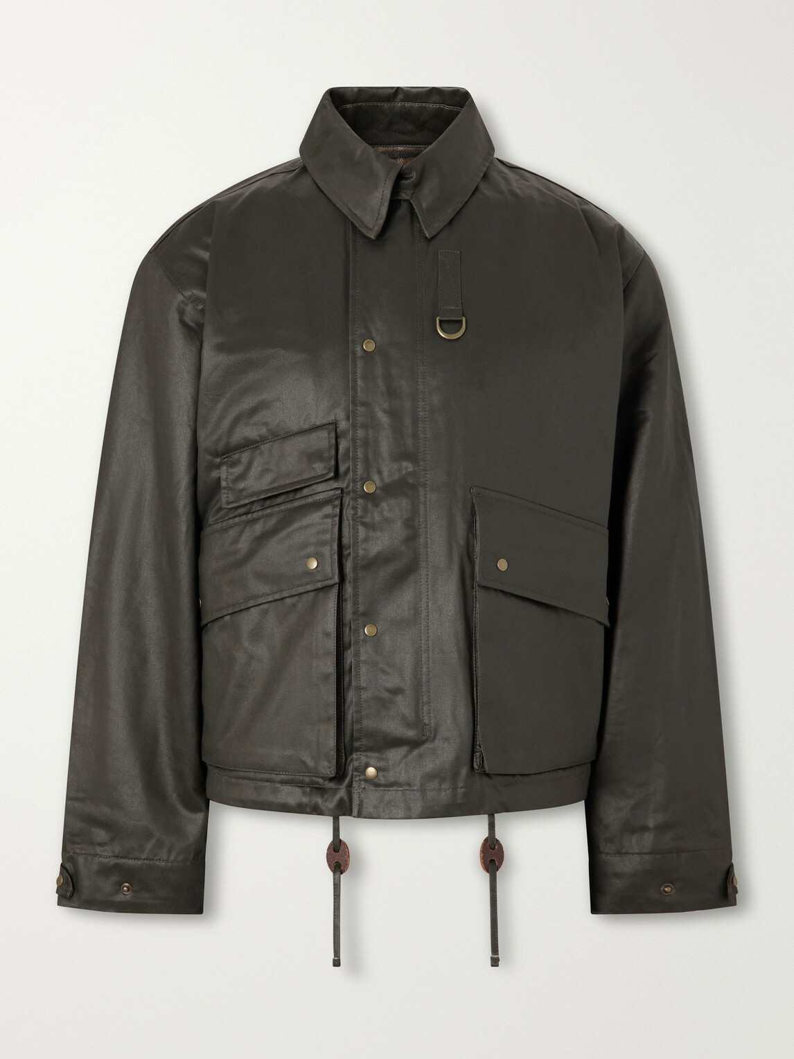FrizmWORKS - Waxed-Cotton Jacket - Brown