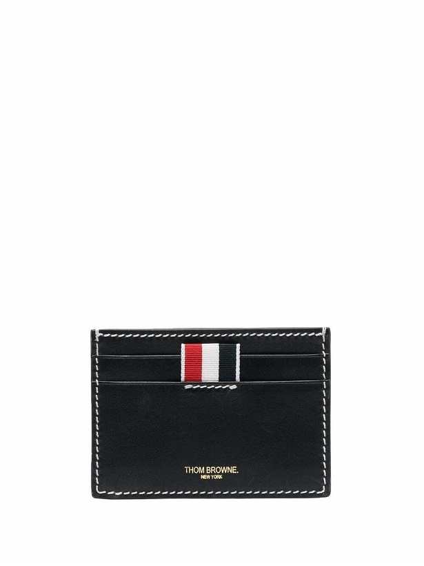 Photo: THOM BROWNE - Leather Single Credit Card Case