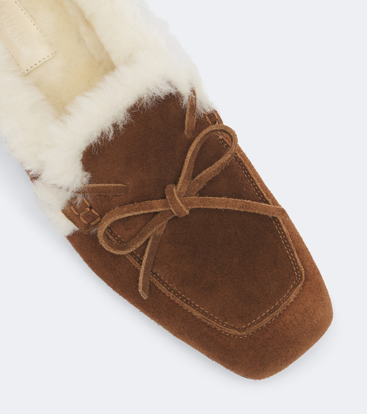 Aeyde Jasper shearling-lined suede boat shoes