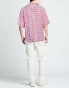 Gcds Mens Shirt Fuchsia