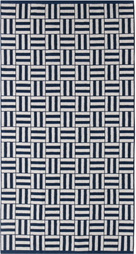 Baina Navy & Gray Willis Pool Towel