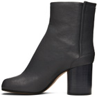 Maison Margiela Gray Tabi Ankle Boots