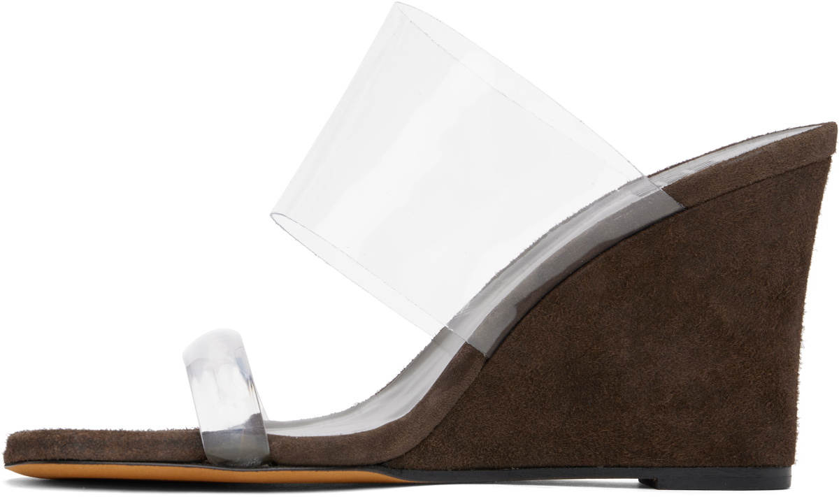 Maryam Nassir Zadeh Brown Olympia Wedge Heeled Sandals