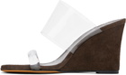 Maryam Nassir Zadeh Brown Olympia Wedge Heeled Sandals