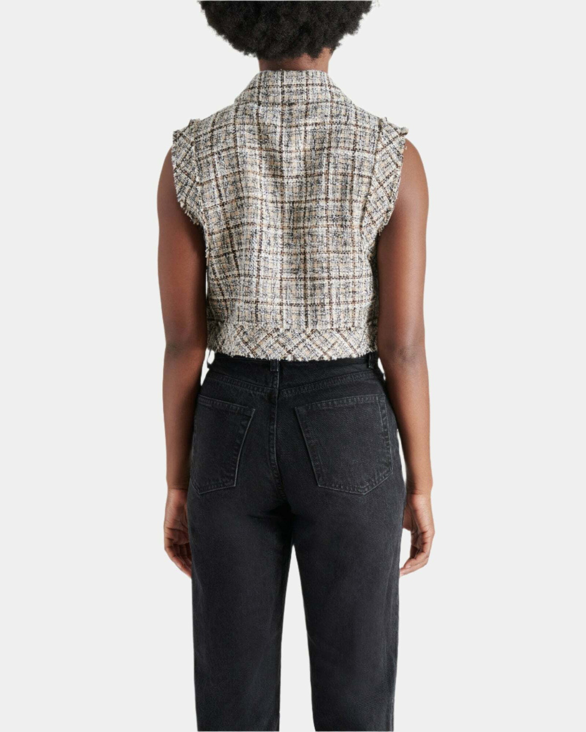Steve Madden Bijou Vest in Khaki