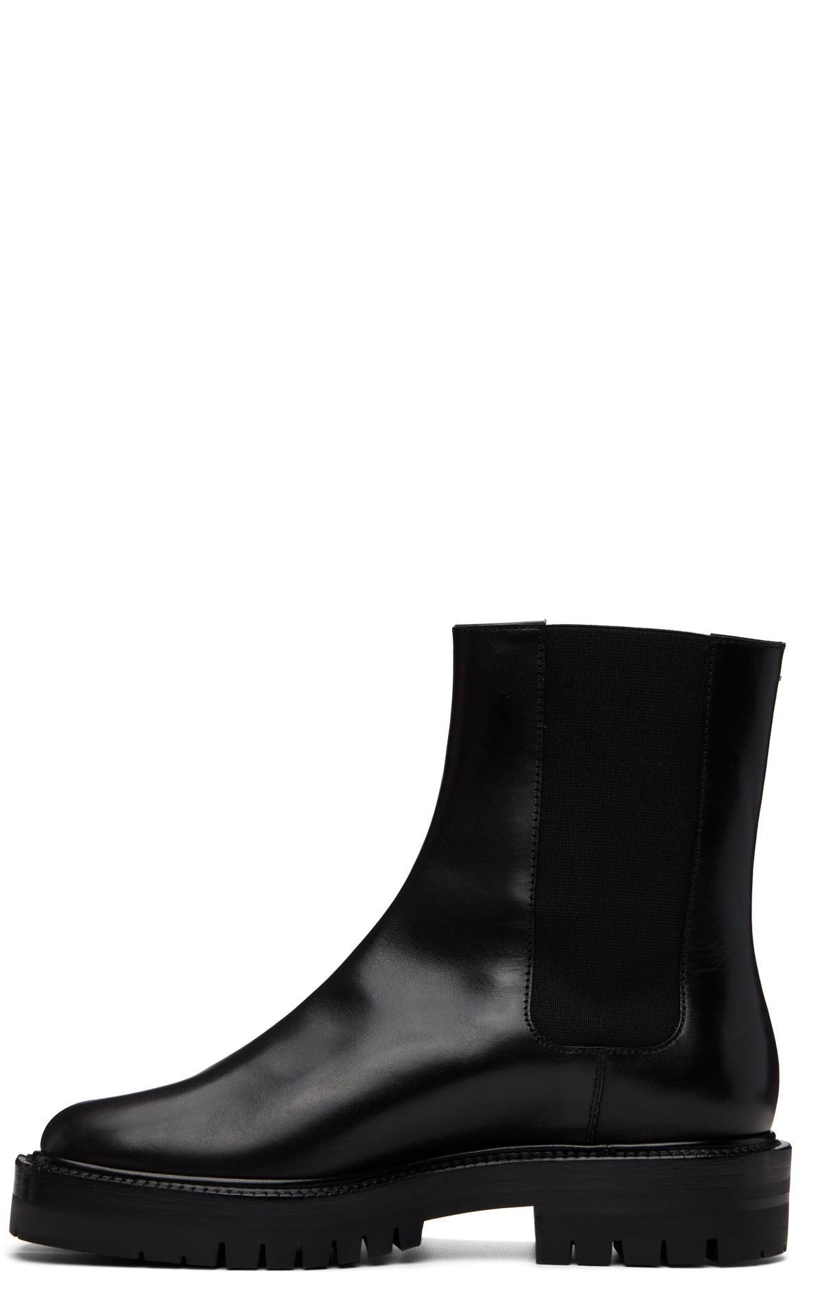 Maison Margiela Black Tabi County Chelsea Boots
