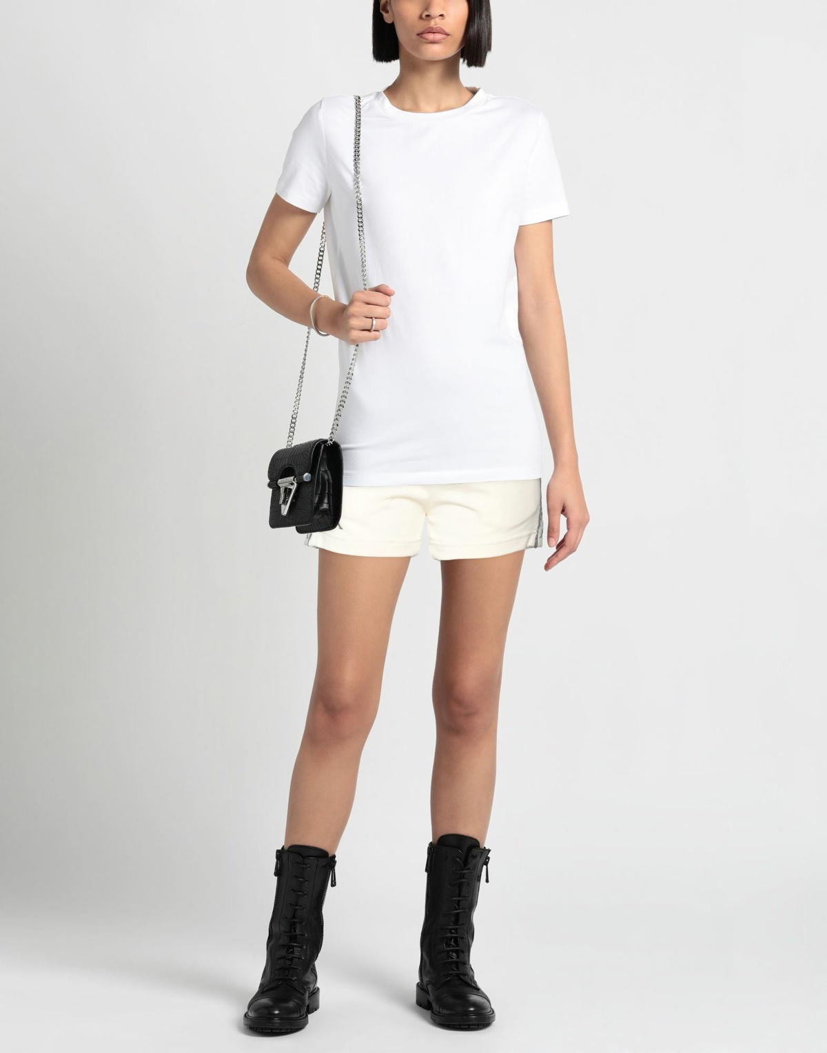 Kappa Womens Shorts & Bermuda Shorts Ivory