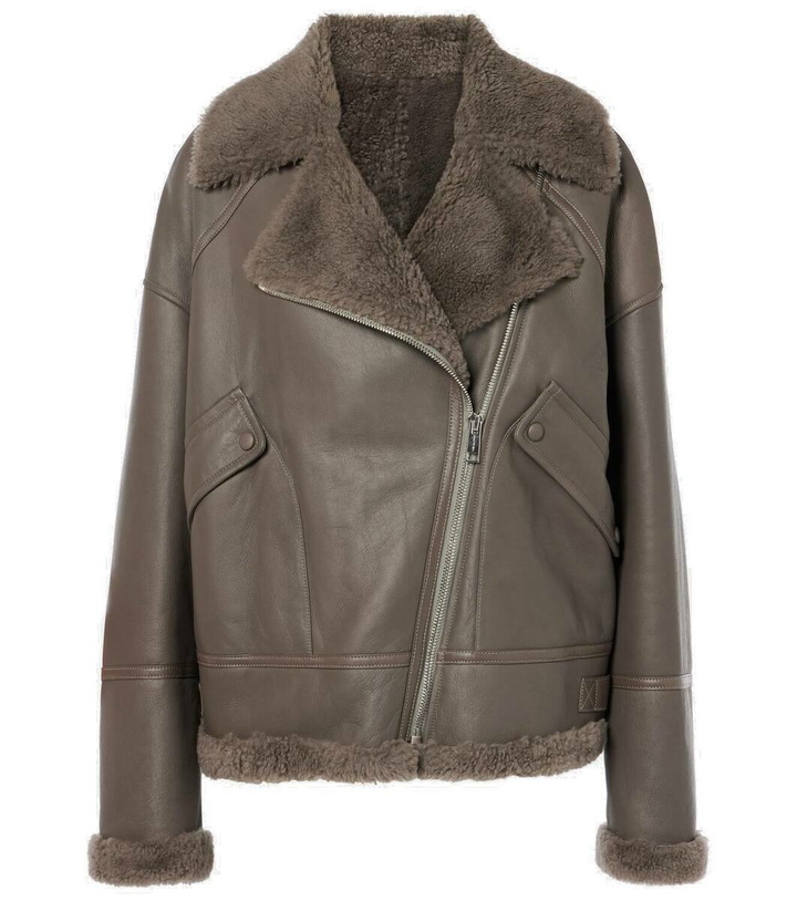 Photo: Yves Salomon Meteo shearling-lined leather jacket