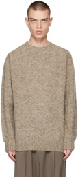 YMC Brown Brushed Sweater