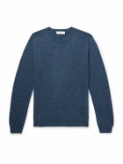 Boglioli - Wool and Cashmere-Blend Sweater - Blue