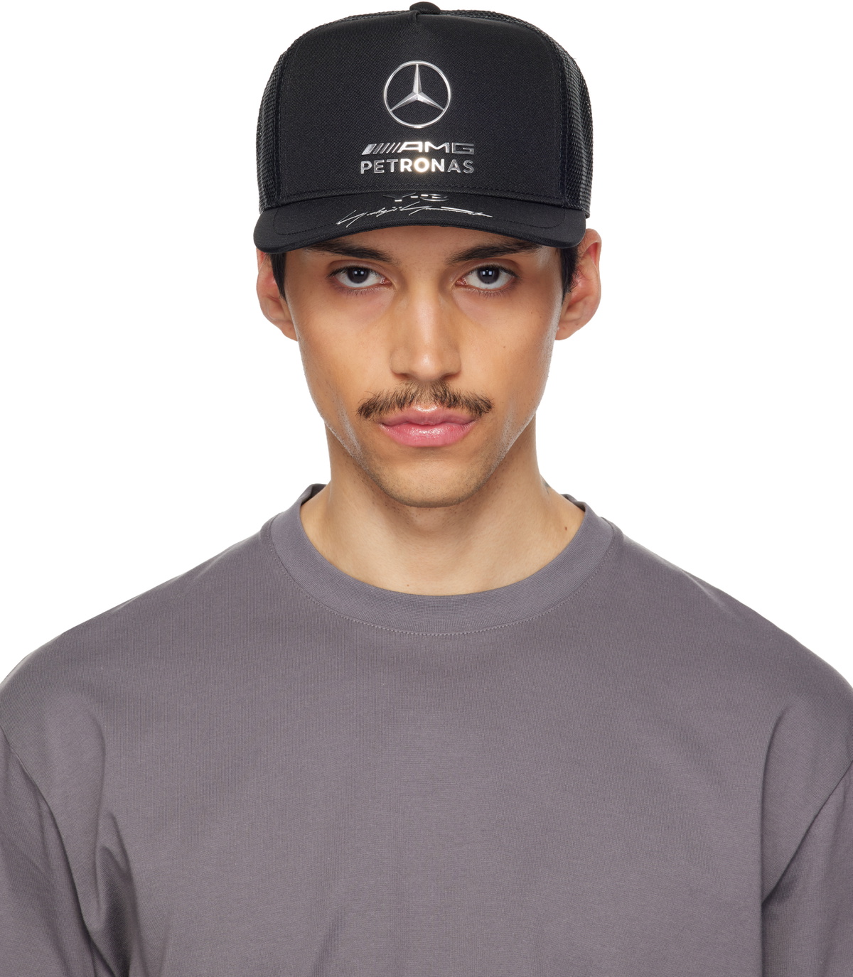 Y-3 Black Mercedes-AMG F1 Edition Trucker Cap