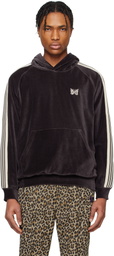 NEEDLES Black Track Hoodie