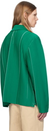 Camiel Fortgens Green Viscose Cardigan
