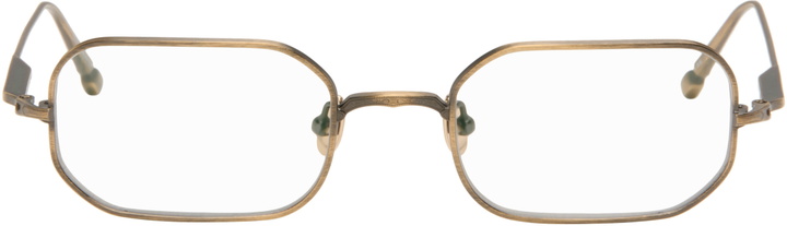 Photo: Matsuda Gold M3163 Glasses