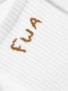 FRIENDS WITH ANIMALS - Logo-Jacquard Bamboo Socks