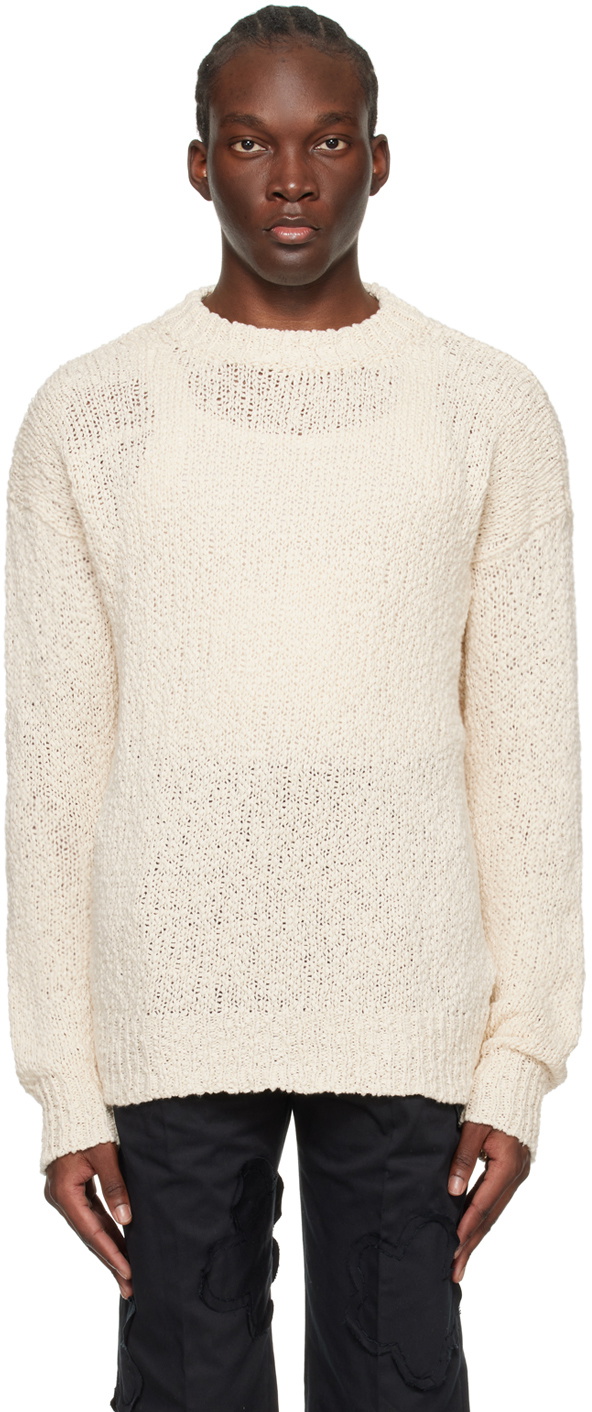 FORMA Off-White Crewneck Sweater