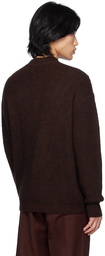 Jacquemus Brown Le Raphia 'Le Cardigan Pau' Cardigan