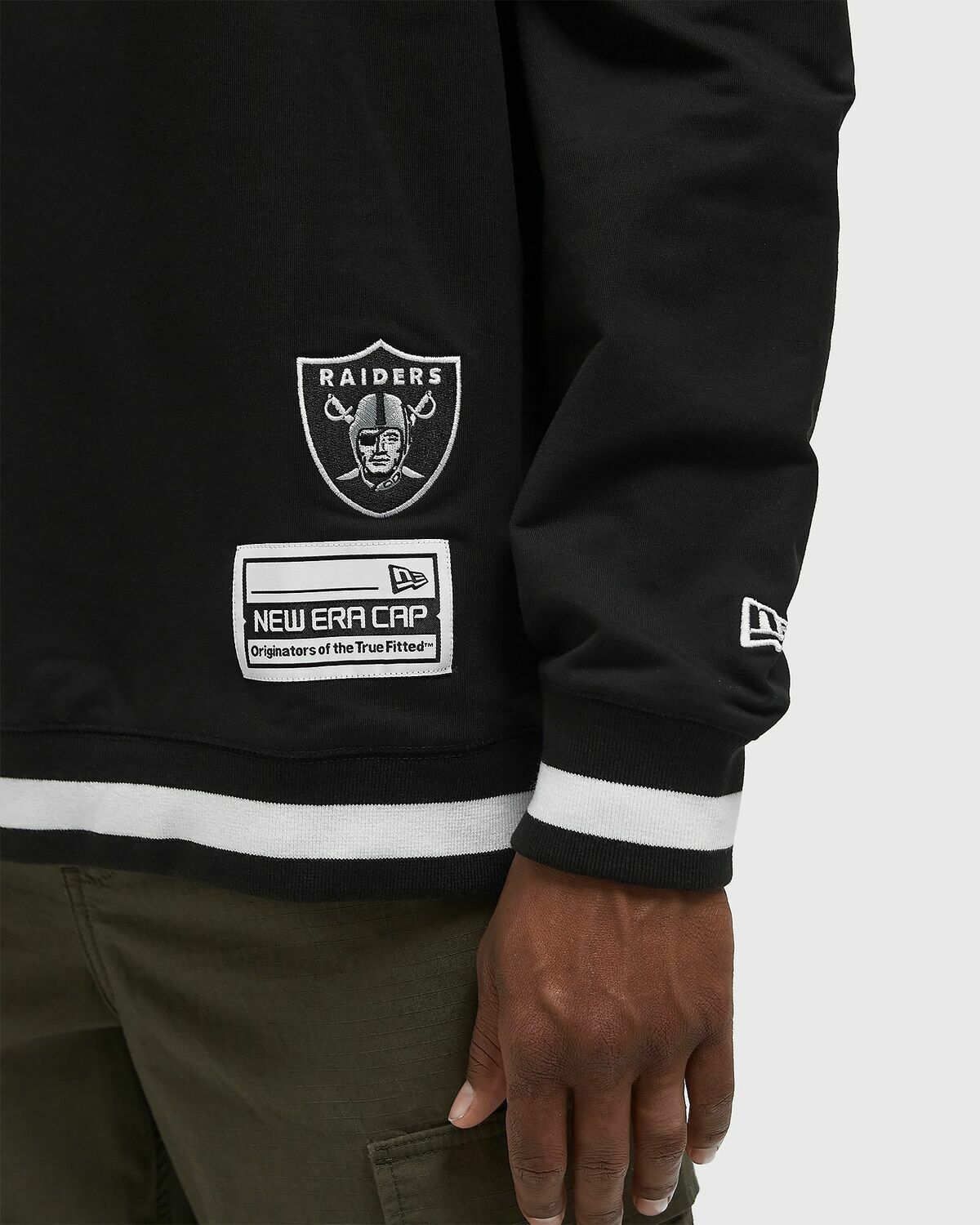New Era DCANNI SSTEE2424 LAS VEGAS RAIDERS Black Mens Sweatshirt