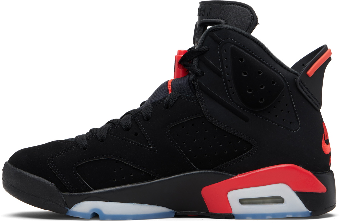 Nike Jordan Black Air Jordan 6 Retro Sneakers