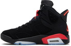 Nike Jordan Black Air Jordan 6 Retro Sneakers