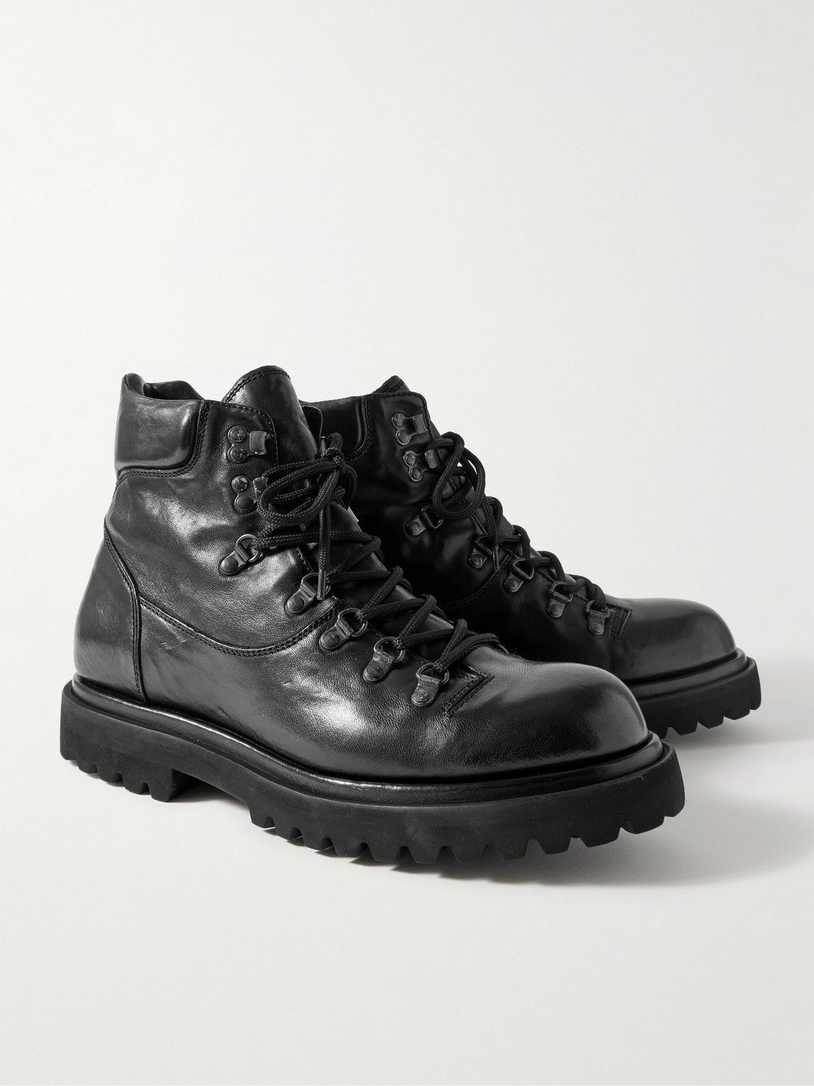定価15万【新品】officine creative ultimateboots Officine Creative - Eventual Leather Boots - Black Officine