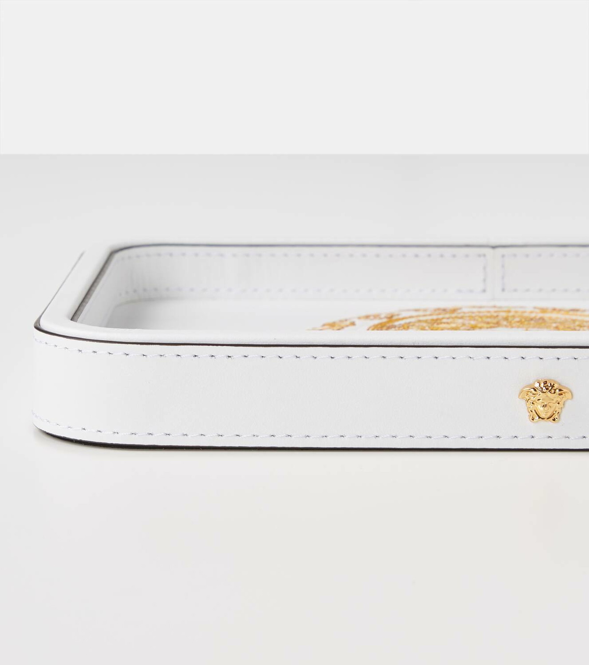 Versace Home Medusa Gala Big leather tray