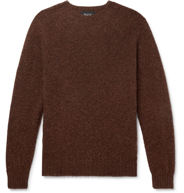 Photo: Howlin' - Birth Of The Cool New Wool Sweater - Brown