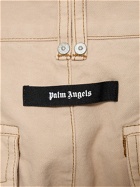 PALM ANGELS Slim Cotton Cargo Pants