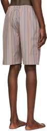 Paul Smith Multicolor Signature Stripe Pyjama Shorts